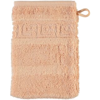 Cawö Noblesse Uni Washandje Zalm