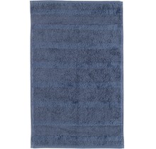 Cawö Noblesse2 Uni Gastendoekje 30x50 Nachtblau