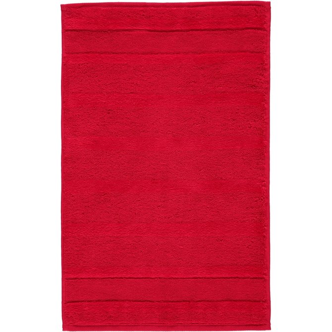 Cawö Noblesse2 Uni Gastendoekje 30x50 Rood