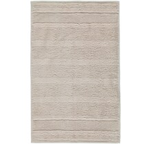 Cawö Noblesse2 Uni Gastendoekje 30x50 Travertin