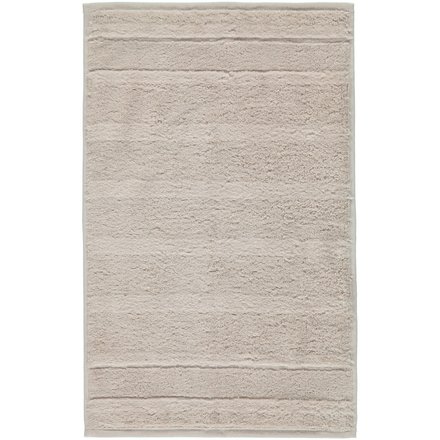 Cawö Noblesse2 Uni Gastendoekje 30x50 Travertin