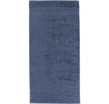Cawö Noblesse 2 Uni Handdoek Nachtblau