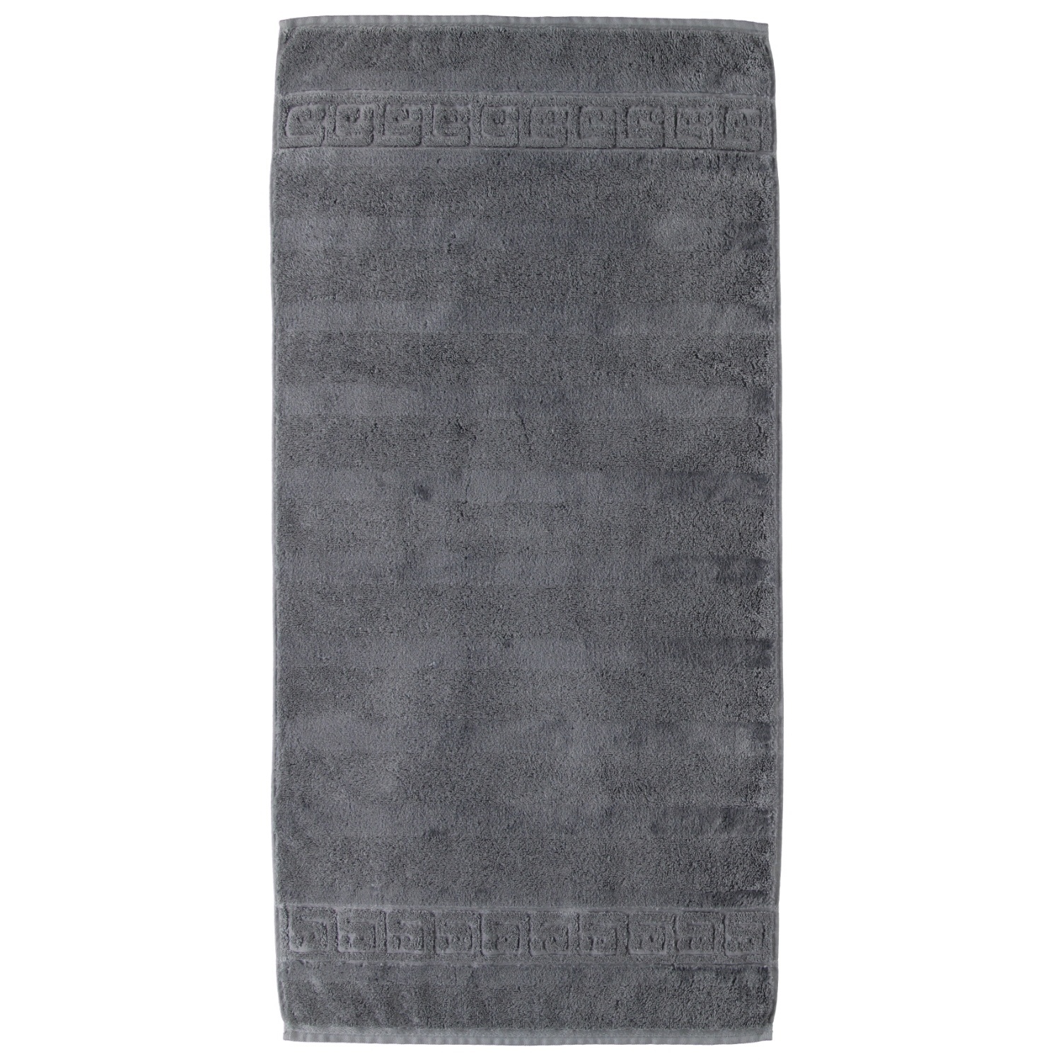 Cawö Cawö Noblesse Uni Handdoek 50x100 Antraciet