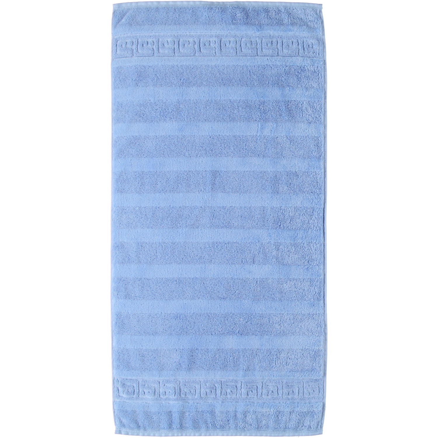 Cawö Cawö Noblesse Uni Handdoek 50x100 Lichtblauw