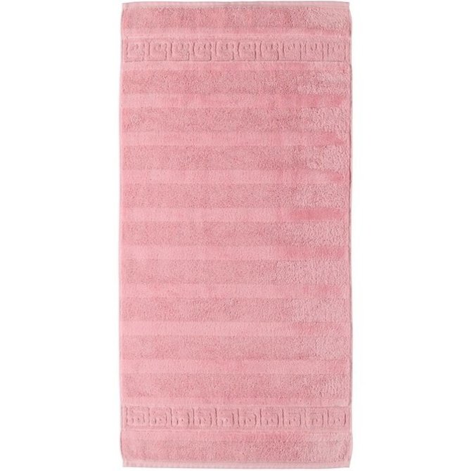 Cawö Noblesse Uni Handdoek 50x100 Roze