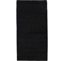 Cawö Noblesse Uni Handdoek 50x100 Schwarz