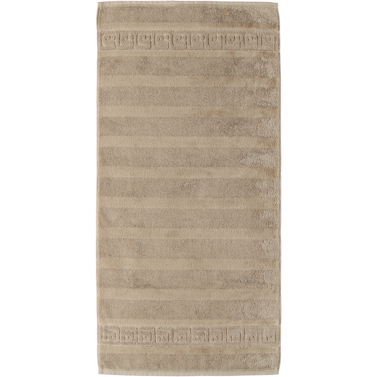 Cawö Cawö Noblesse Uni Handdoek 50x100 Zand