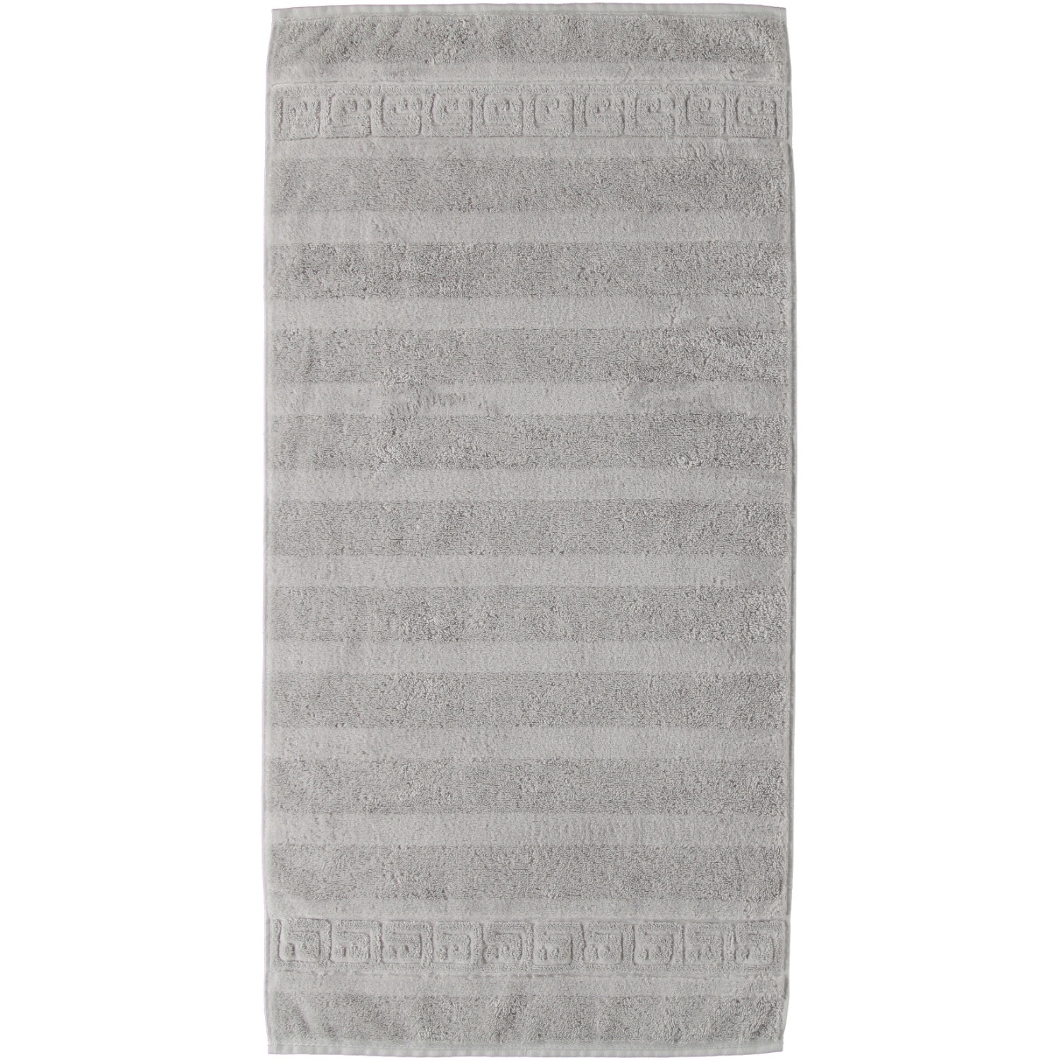 Cawö Cawö Noblesse Uni Handdoek 50x100 Zilver