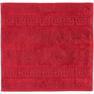 Cawö Noblesse Uni Gezichtsdoekje Bordeaux