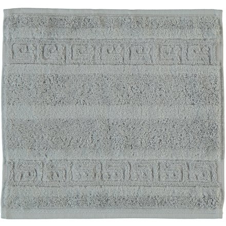 Cawö Noblesse Uni Gezichtsdoekje Platina