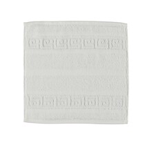 Cawö Noblesse Uni Gezichtsdoekje Wit