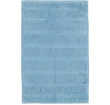 Cawö Noblesse Uni Gastendoekje 30x50 Sky
