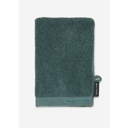 Marc O'Polo Timeless Uni Washandje Pine green 16x22