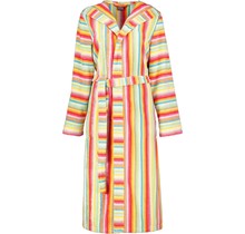 Cawo Dames Badjas 7081 Badstof met Capuchon Multi 38