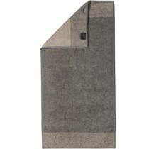 Cawo Two-Tone Badlaken Grafiet 80x150