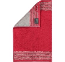 Cawo Two-Tone Gastendoekje Bordeaux 30x50