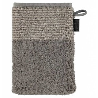 Cawo Two-Tone Washandje Grafiet 16x22