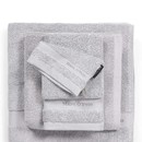 Marc O'Polo Marc O'Polo Melange Handdoek Grey/White 50x100