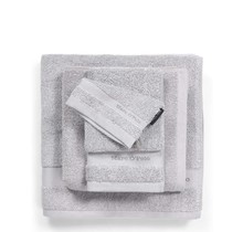 Marc O'Polo Melange Handdoek Grey/White 50x100