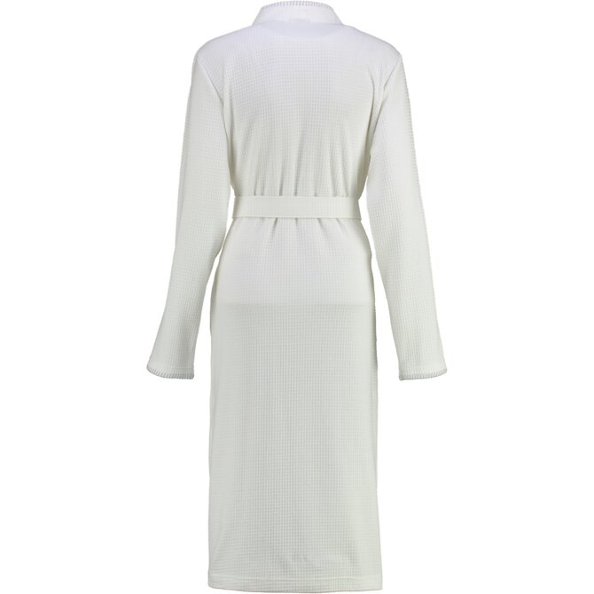 Cawö 812 Dames kimono badjas - weiß-67 32/34