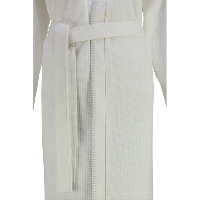 Cawö 812 Dames kimono badjas - weiß-67 36/38