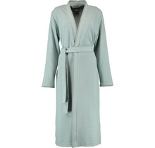 Cawö 812 Dames kimono badjas - salbei-44  32/34