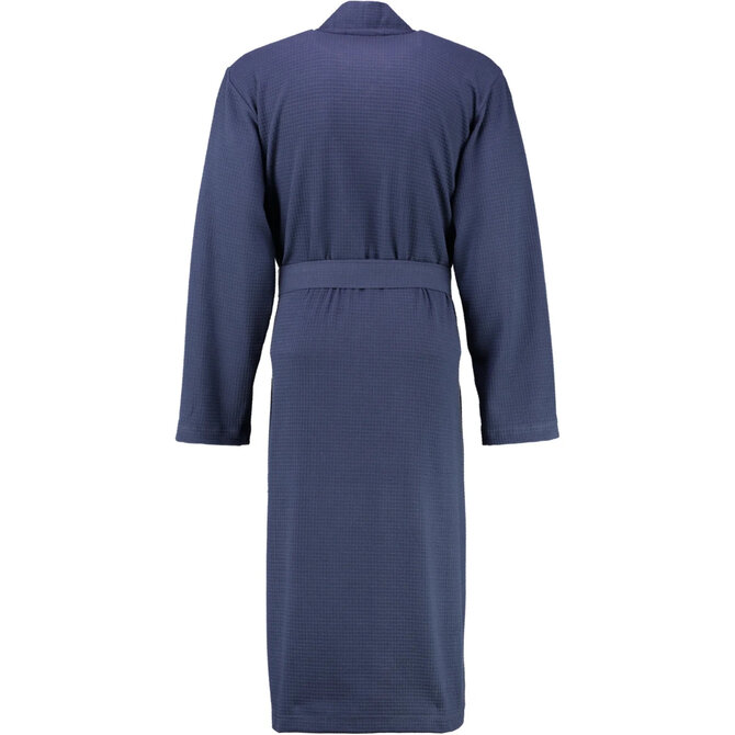 Cawö 816 Heren kimono badjas - marine-14  54/56
