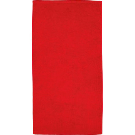 Cawo Lifestyle Uni Handdoek 50x100 Rood