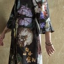 Essenza Essenza Sarai Fleur Festive Kimono XS Blooming black
