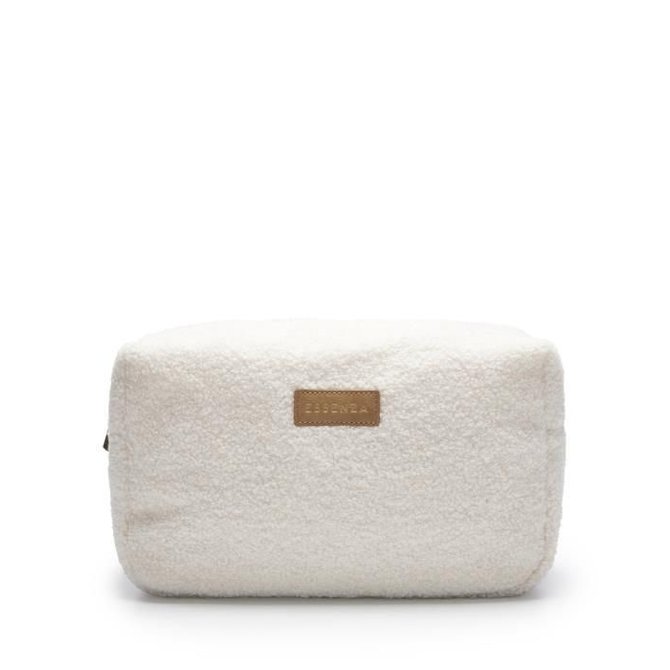 Essenza Pepper Teddy Make-up Bag L: 28 - W: 13 - H: 17 Vanilla