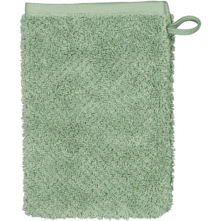 Cawo Pure Uni Washandje 16x22 salbei