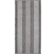 Cawo Delight Streifen Douchelaken 70x140 platin