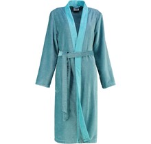 Cawo 6431 Velours Dames Badjas Kimono Turkis 38