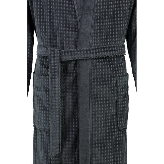 Cawo Heren Badjas 3714 - Anthrazit 48