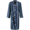 Cawö Cawö Heren Kimono Badjas extra licht 2509 - Aqua  50