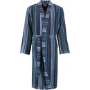 Cawö Cawö Heren Kimono Badjas extra licht 2509 - Aqua  52