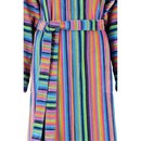 Cawö Cawö Dames Badjas met Rits 1456 Multi 46