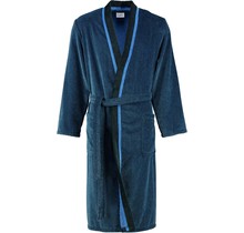 Cawö Heren Badjas 4839 Blau 60