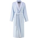 Cawö Cawö Dames Badjas met Sjaalkraag 3423 mittelblau 36