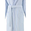 Cawö Cawö Dames Badjas met Sjaalkraag 3423 mittelblau 36