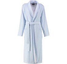 Cawö Dames Badjas met Sjaalkraag 3423 mittelblau 50