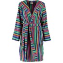 Cawö Cawö Dames Badjas kort met Capuchon 7049 Multi 38