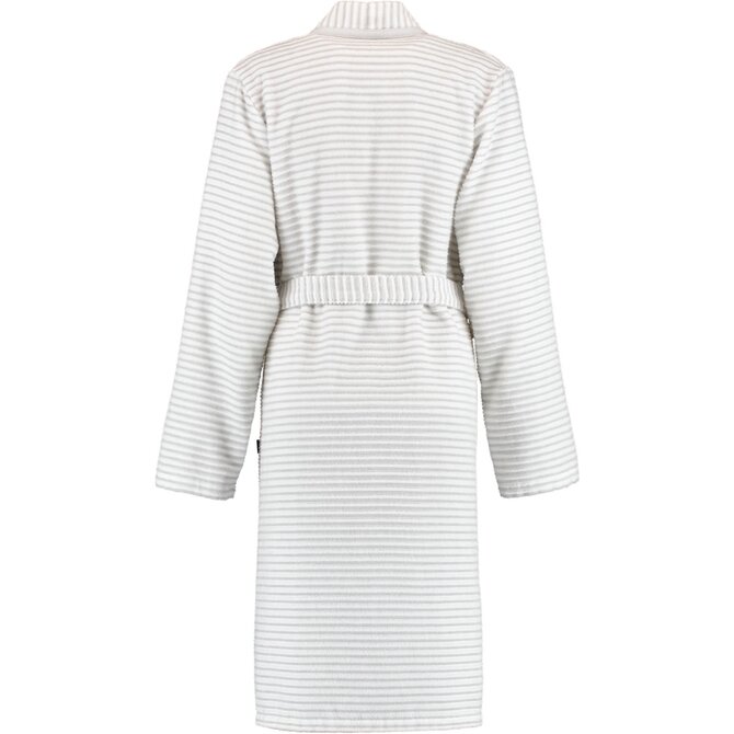 Cawö Dames Badjas 1214 Weiss-silber  40
