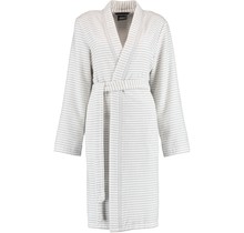 Cawö Dames Badjas 1214 Weiss-silber  44