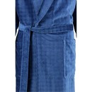 Cawö Cawö Heren Badjas met Sjaalkraag 1716 saphir 58