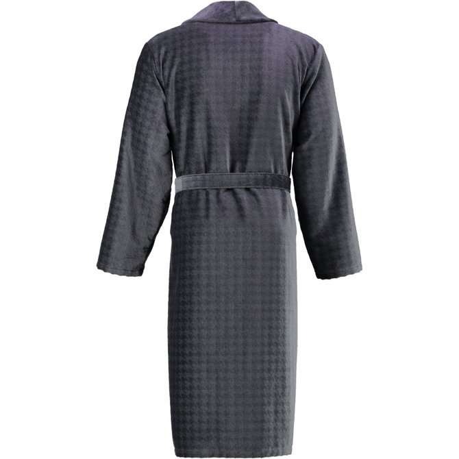 Cawö Heren Badjas met Sjaalkraag 1716 anthrazit 60