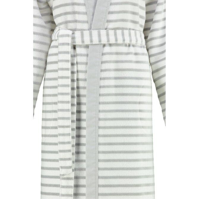 Cawö Dames Badjas 6595  silber 40