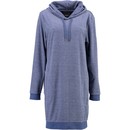 Cawö Cawö Dames Lange Hoodie 818 Denim  S