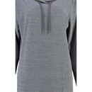 Cawö Cawö Dames Lange Hoodie 818 Anthrazit  L