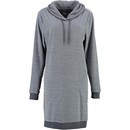 Cawö Cawö Dames Lange Hoodie 818 Anthrazit  XS